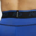 thumbnail image 4 of Nike Pro Dri-FIT Mens Long Shorts Blue / Black DD1911 480 Sz 3XL, 4 of 4