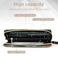 thumbnail image 4 of Womens Wallet Bifold Ladies Cluth Bag Wristlet Wrist Strap Long Purse Floral Spring Summer_ Design, 4 of 6
