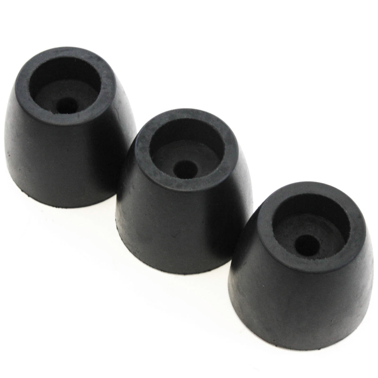 Red Hound Auto 2 Rubber Bumper for Trailer Compatible with Ramp Door Truck 2 Thick Cone Replacement Cargo Stop
