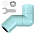 thumbnail image 1 of Faucet del fregadero Adaptador de cabeza ajustable del extensor de 360 ​​grados Cara de lavado de la cara de la cara de la cara de la cara del hotel Home Aplaco del hotel Azul Vogacara HA011494-02B, 1 of 6