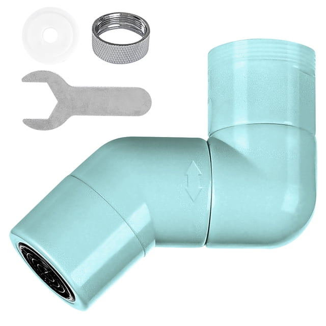 Faucet del fregadero Adaptador de cabeza ajustable del extensor de 360 grados Cara de lavado de la cara de la cara de la cara de la cara del hotel Home Aplaco del hotel Azul Vogacara HA011494-02B