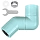 thumbnail image 1 of Faucet del fregadero Adaptador de cabeza ajustable del extensor de 360 ​​grados Cara de lavado de la cara de la cara de la cara de la cara del hotel Home Aplaco del hotel Azul Inevent HA011494-02B, 1 of 7