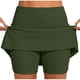 thumbnail image 1 of Faldas Deportivas para Mujeres con Pantalones Cortos Pantalones de Falda de Color Sólido para el Verano, 1 of 5