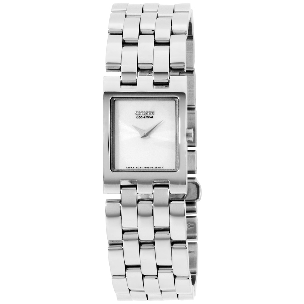 CITIZEN - CITIZEN Women's EX1300-51A Eco-Drive Watch- Silver Dial ...