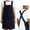 Dark Blue, variant on Denim Cotton Cross Back Apron with Front Pocket, Lightweight Durable Stain-Resistant Kitchen Work Apron for Men Women