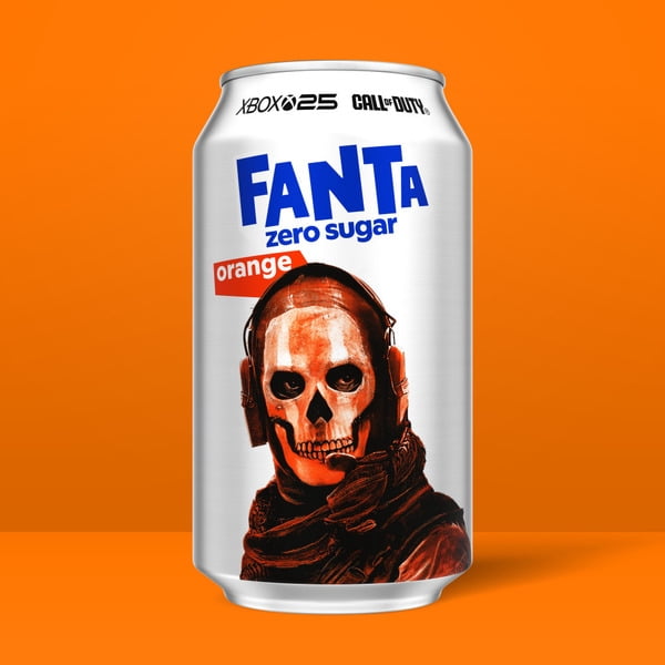 Fanta Orange Zero Sugar Soda Fridge Pack Cans 12 fl oz 12 cans