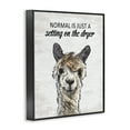 thumbnail image 2 of Stupell Industries Normal is Just Dyer Setting Quotes and Sayings Painting Black Framed Art Print Wall Art, 16 x 20, 2 of 7