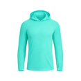 thumbnail image 4 of Ulitacool Men T Shirt Summer Hooded T Shirts Style Pullover Top Short Sleeve Streetwear Fashion Tee Simple Clothing Green, 4 of 4