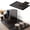 1 piece:23.6*15.7in, variant on 2-in-1 High Quality Silicone Coffee Mat with Side Pad, Heat Resistant Countertop Protector, Easy Clean Drying Mat Under Espresso Coffee Machine Kitchen Accessory