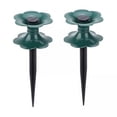 thumbnail image 1 of 2x Rodillo de Guía para de Jardín Carrete de Tubo de Punta Práctico Tubo de Agua de Rueda de Estaca de Protección para Accesorios de 2 piezas, 1 of 8