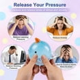 thumbnail image 3 of HWRETIE Dumpling Squishy Stress Ball Soft Squeeze Decompression Tools, 3 of 5