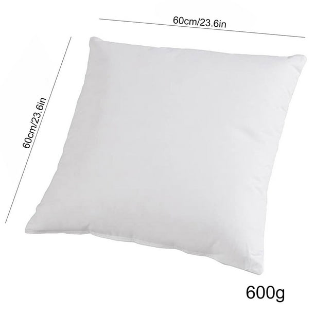 Relleno decorativo para almohada, núcleo de cojín transpirable, relleno para almohada para decoración del hogar, forro de mezcla de algodón no tejido para cojines decorativos, sofás y ropa de cama.