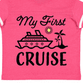 thumbnail image 4 of Inktastic My First Cruise with Cruise Ship and Palm Trees Boys or Girls Toddler T-Shirt, 4 of 5