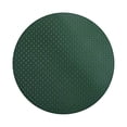 thumbnail image 1 of RESILIA - Round Under Grill Mat - Green Diamond Plate, Large 36-inch Diameter, for Outdoor Use, 1 of 5
