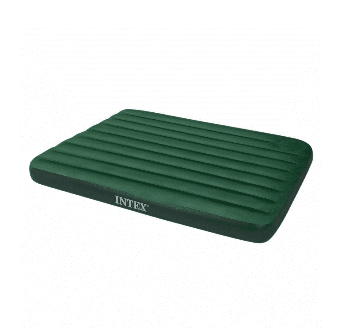 Intex 66929 Downy Airbed Inflatable Mattress w/Built-in Foot Pump Queen Size 