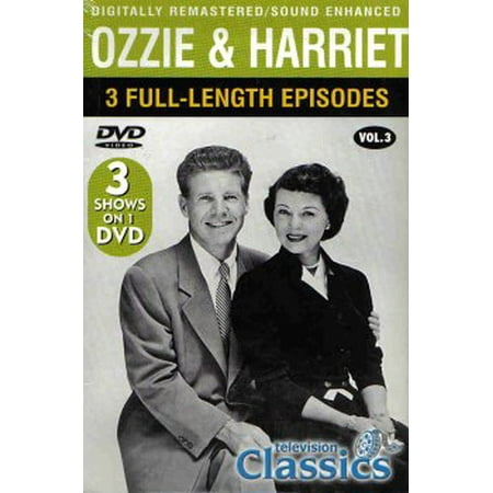 Ozzie and Harriet 3 Full Length Episodes