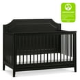 thumbnail image 3 of Davinci Chloe Regency 4-in-1 Convertible Crib, Ebony, 3 of 7