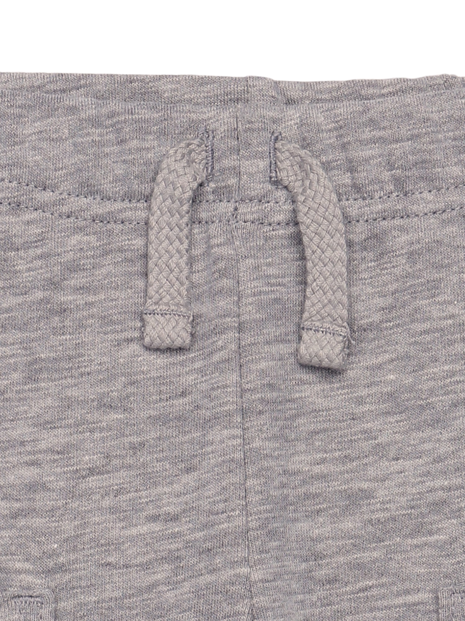 Garanimals Baby Boy Slub French Terry Cloth Cargo Pants, 0M-24M