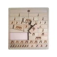 thumbnail image 3 of Nota musical de madera Rompecabezas Niños Rompecabezas Juguetes Suave Montessori Juguete de aprendizaje duradero Juguetes educativos portátiles para, 3 of 9