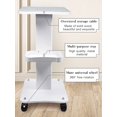 thumbnail image 3 of Salon Trolley Cart, aleación de aluminio Kalolary, con bandeja de belleza, 3 of 7
