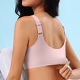 thumbnail image 7 of Women's Adjustable Wireless Sports Bra - No Steel Ring, Plus Size, 7 of 7