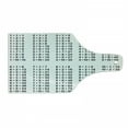thumbnail image 1 of Science Cutting Board, Multiplication Table on White Background Mathematics Algebra Student, Decorative Tempered Glass Cutting and Serving Board, Wine Bottle Shape, Black White, by Ambesonne, 1 of 1