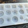 thumbnail image 6 of lanema Various Flowers Embossed Flower Pattern Silicone Mold Suitable for Epoxy Resin Diy Crafts Jewelry Making Home Decor, 6 of 6