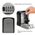 thumbnail image 4 of Key Lock Box Wall Mount for Keys 4 Digit, 4 of 8