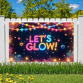 thumbnail image 5 of Colorful Theme Let's Glow Neon Banner Decorative Lights Festive Fun for Party Celebration Indoor Decoration Event Backdrop, 5 of 9