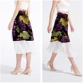 thumbnail image 4 of Grapes Elegant Chiffon and Polyester Women's Summer Beach Dresses and Skirts, 4 of 6