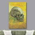 thumbnail image 2 of wall26 Canvas Print Wall Art Skull by Master Artist Vincent Van Gogh Nature Wilderness Illustrations Fine Art Relax/Calm Multicolor for Living Room, Bedroom, Office - 12"x18", 2 of 7