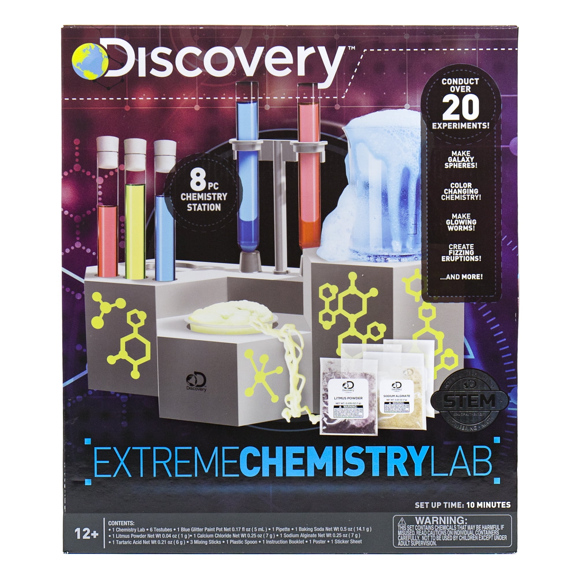 discovery kids chemistry lab kit