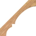 thumbnail image 3 of 5 1/2"W x 44"D x 44"H Balboa Smooth Knee Brace, Western Red Cedar, 3 of 4