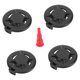 thumbnail image 4 of 4 cartuchos de combustible de butano con tapa protectora, accesorio de repuesto, piezas de alto rendimiento Negro, 4 of 8