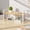 White Wood-single Tier, variant on Single Tier White Wood Monitor Stand Riser, Desktop Storage Shelf for Office & Cubicle