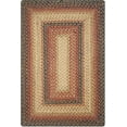 thumbnail image 5 of Homespice Jute Braided Rug 27x45in Rectangular Russett Beige-Black Natural Rug. Indoor Entryway Rug, Kitchen Rug, Doorway Reversible Rug, Rustic, Primitive, Farmhouse Décor, 5 of 9