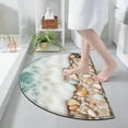 thumbnail image 5 of Tuvgenk Indoor Entrance Floor Mats Non Slip Area Rug Washable Semicircle Area Rug 24 X 16 inch, 5 of 6