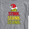 thumbnail image 3 of The Grinch - Stink Stank Stunk - Men's Short Sleeve Graphic T-Shirt, 3 of 5