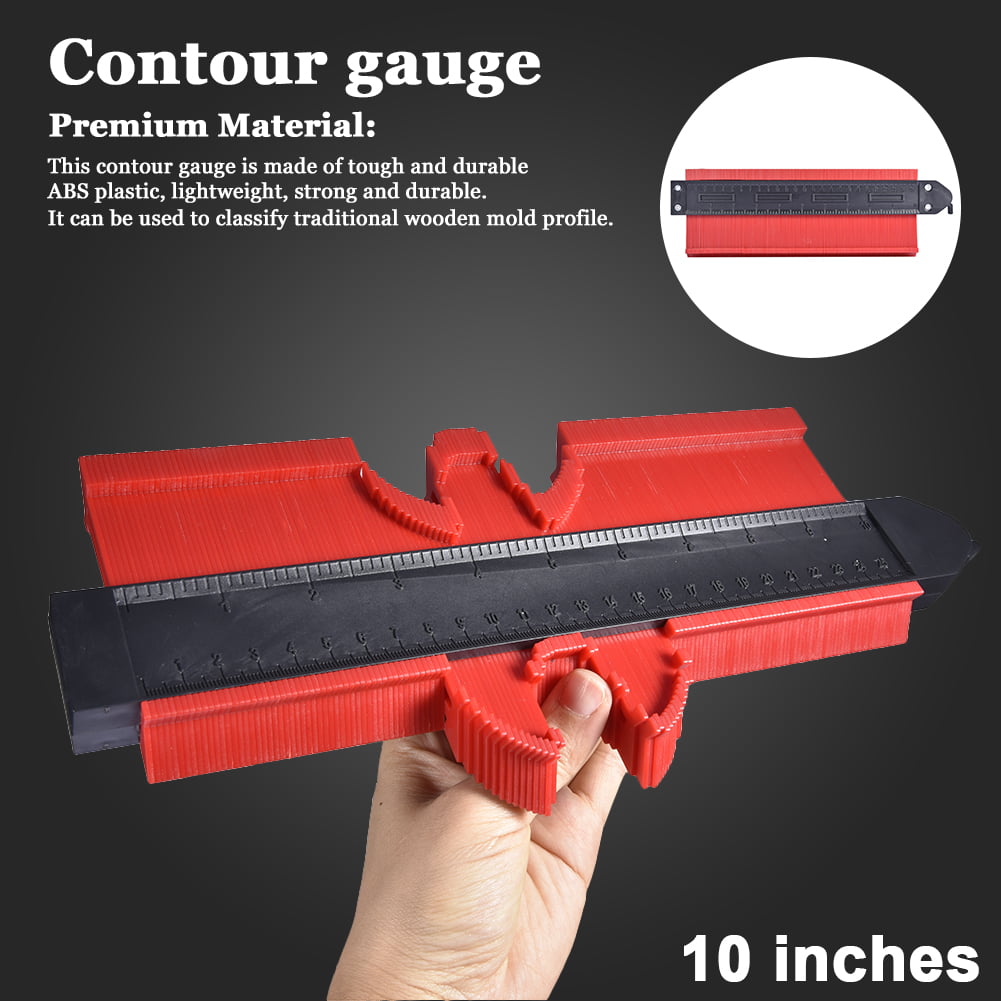 Contour Gauge Profile Tool Precisely Copy Irregular Profile Gauge with Lock 