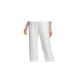 thumbnail image 5 of DKNY Womens Ivory Cropped Pants XL, 5 of 5