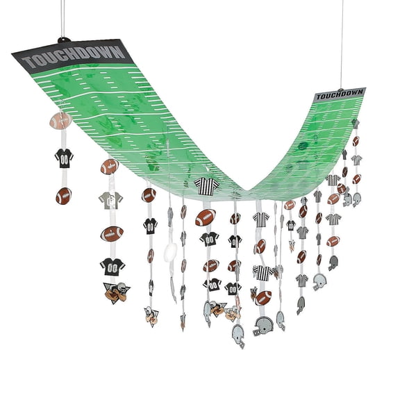 Football Party Ceiling Decor - Party Decor - 1 Piece
