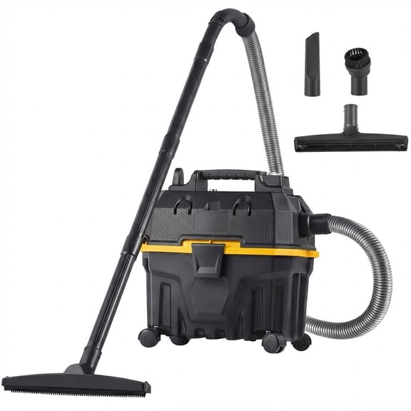 3 in 1portable 4 Gallon wet & dry Vacuum with 5 Peak HP and Blowing Feature