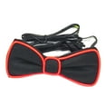 thumbnail image 2 of YAOMOBB Flashing Bow Tie Adjustable LED Light Up Tie with Flashing Modes Long lasting Prop for Prom and Performances, 2 of 7