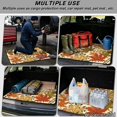 thumbnail image 3 of HUISEFOR Maple Leaf Car Trunk Mat 29" x 39" Anti Slip Scratchproof All Weather Trunk Protection Cargo Liner Easy Installation Universal Fit for Most Cars, 3 of 7