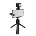 thumbnail image 1 of rode RØDE Vlogger Kit iOS Mobile Phone Tripod 3 Legs Black Microphone, 1 of 6