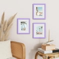 thumbnail image 3 of decorUhome 8x10 Matted to 5x7 Picture Frame, Photo Frame for Gallery Wall or Tabletop Display,Purple, 3 of 9