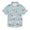 Cartoon Duck, variant on Small Short Sleeve Button Down Shirts Cartoon Duck Casual Shirt 3-10 Years