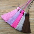 thumbnail image 6 of U8MO 8cm Handwork Ice Silk Tassel Trim Craft Jewelry Making DIY Accessory Pendant-9# gray, 6 of 9