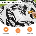 thumbnail image 5 of Kzaei Waterproof Outdoor Rug, 5'x8' Reversible Plastic Camping Area Rugs, Black & Brown, 5 of 8