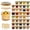 Smooth-4oz-40PCS-Woodgrain Lid and Band, variant on Mini Mason Glcanning Jars 4 Oz With Woodgrain Lids And Bands Ideal For Honey Jam Wedding Favors Shower Small Pice 40 Pack